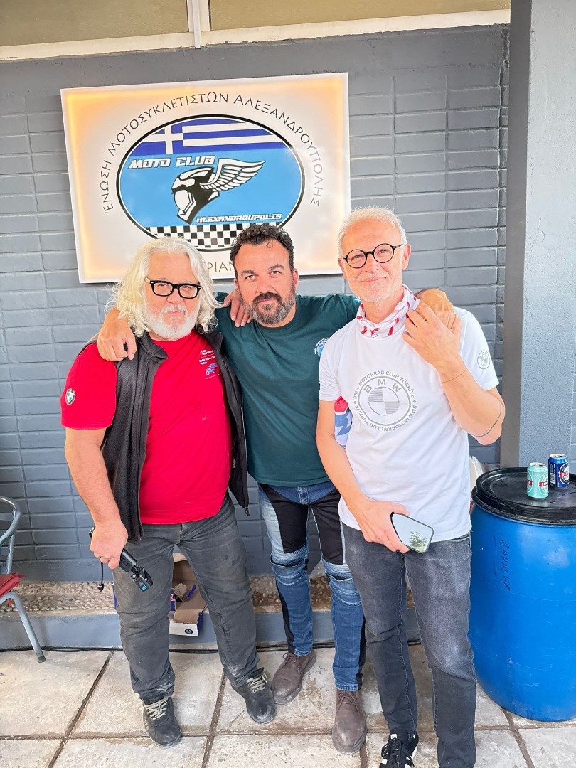 Yunanistan Alexandroupoli Motosiklet Kulüp Ev Açilişi